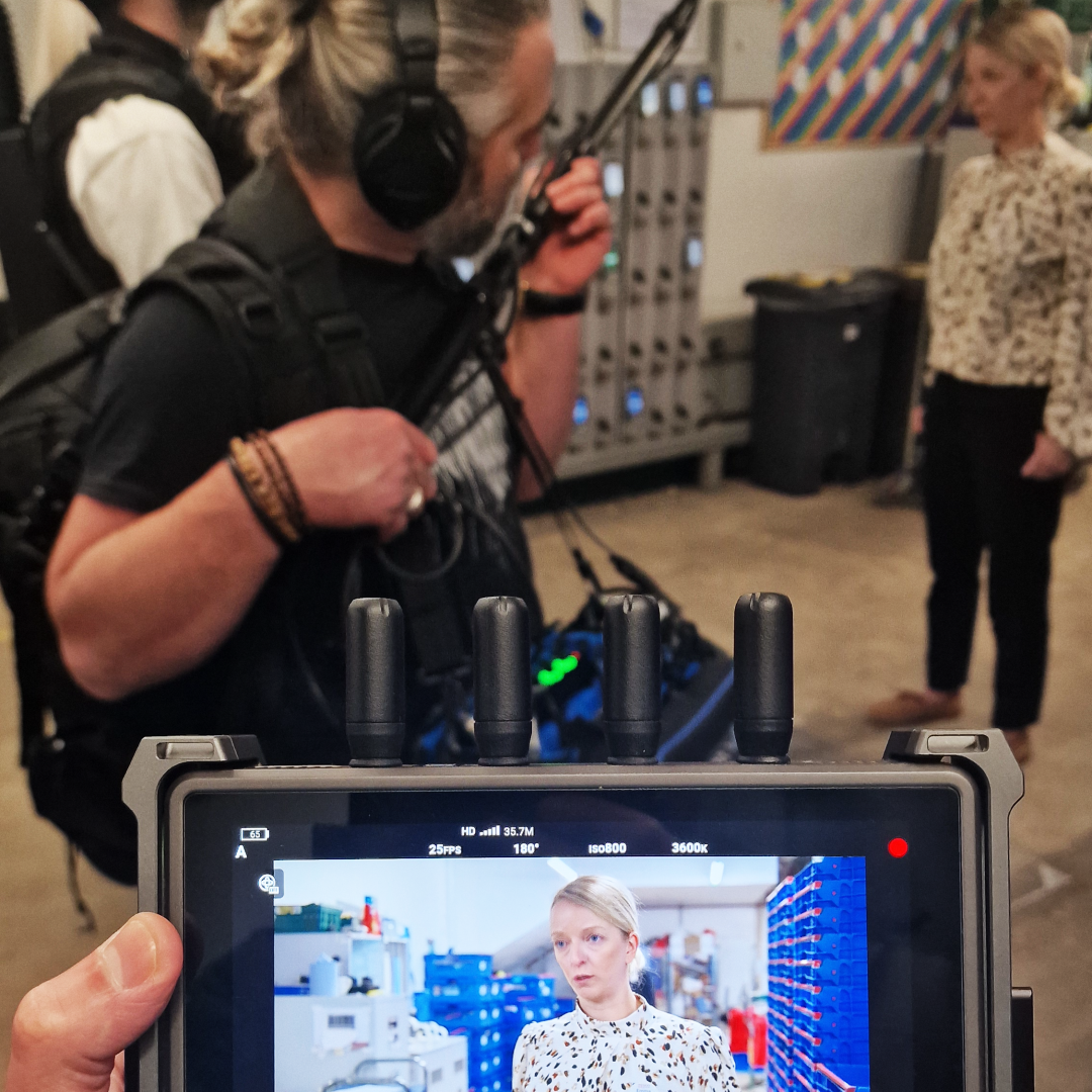 Corporate video production shoot – Gray Media